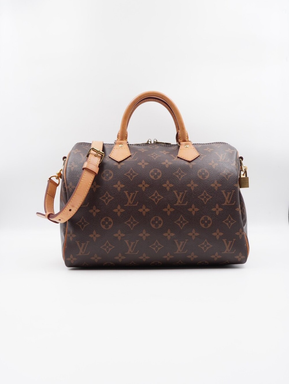 CM36 💗 Louis Vuitton Monogram Speedy Bandouliere 30